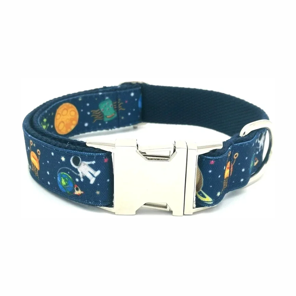 Free Engraving Personalized Dog Collars,Matching Leashes,Customized ID Name Contacts Muilti Design Adjustable Pet Collars - Image 11