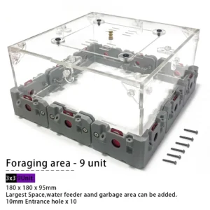 【Lego】Large Expandable Foraging Area Arena for Modular Formicarium Ant Farm Nest for Ants Keeper AntHill
