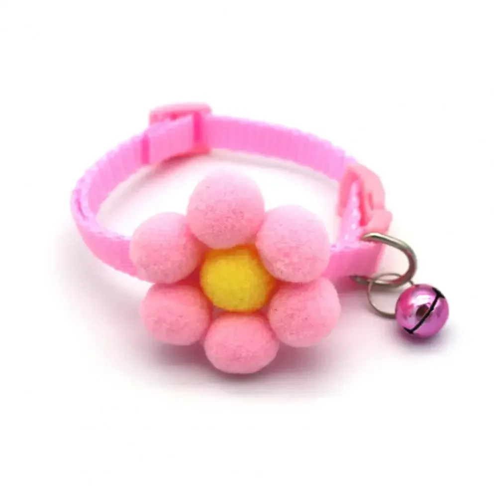 Cute Cat Collar Small Puppy Cat Collars Bow Gatos Kitten Cat Collar Bowknot Necklace with Bell for Dogs Chihuahua Pet Supplies - Image 11