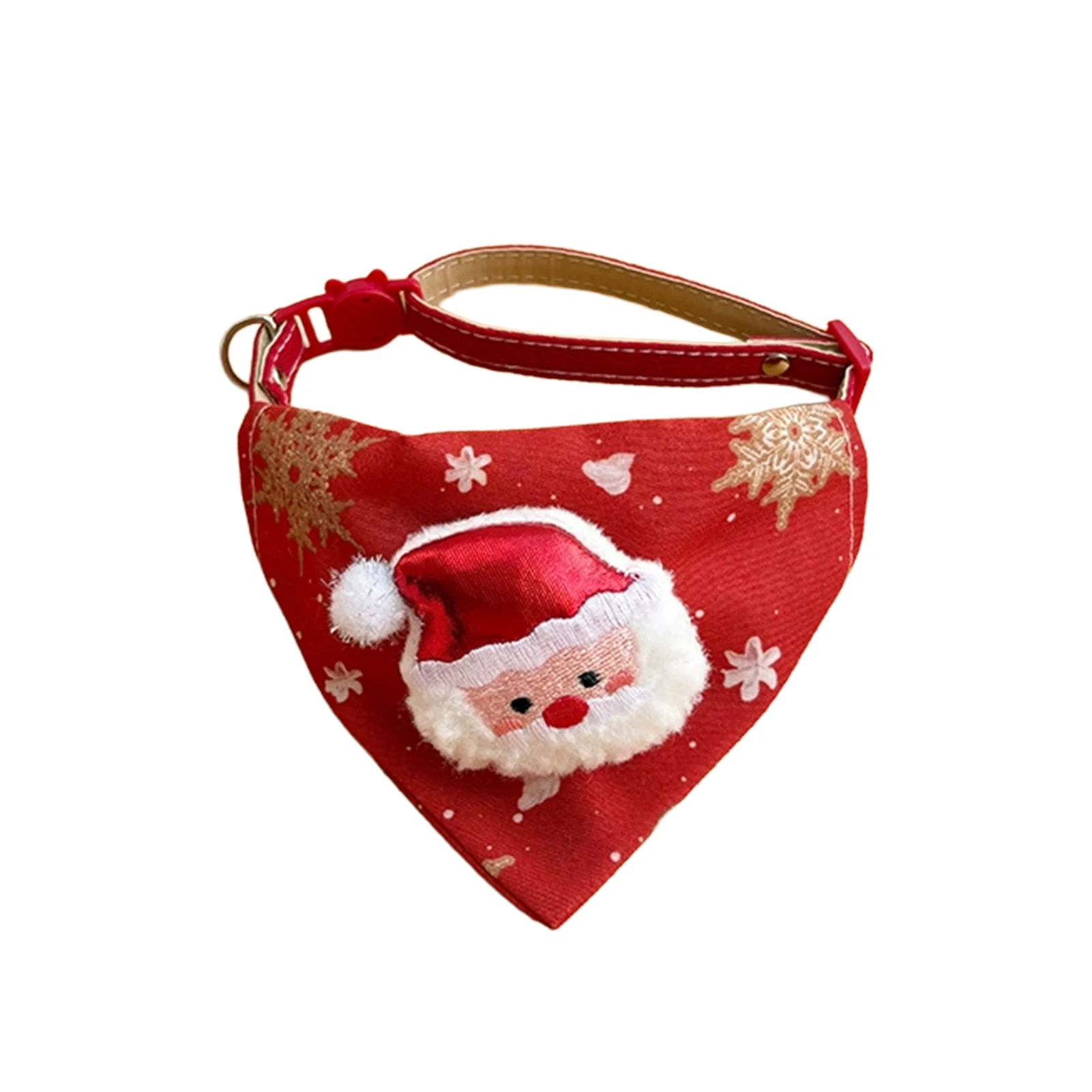 Pet Bandana Collar Adjustable Christmas Scarf For Dog Cat Saliva Towel Fashionable Neck Scarf Ring Triangle Bib Pet Neckerchief - Image 10