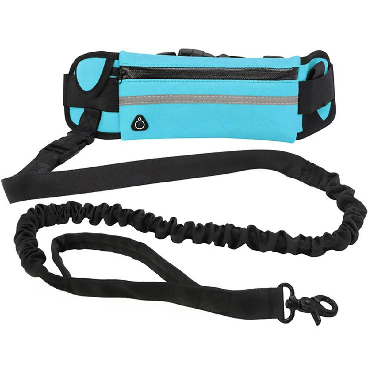 Hands Free Dog Leash for Running Walking Reflective Leash with Waist Bag Retractable Elastic Belt Dog Traction Rope Pet Products - Image 9