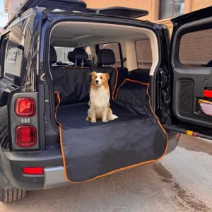 Waterproof Dog Car Seat Cover Trunk Case Dog Car Transporter Travel Mat Pad Dog Carriers Hammock For Small Medium Large Dogs