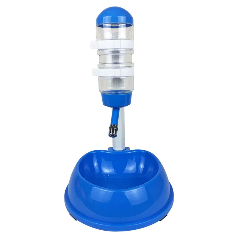 Pet Cat Dog Water Drinker Dispenser Food Stand Hamster Feeder Dish Bowl Bottle Automatic Fountain Drinker 4 Colors - Image 7