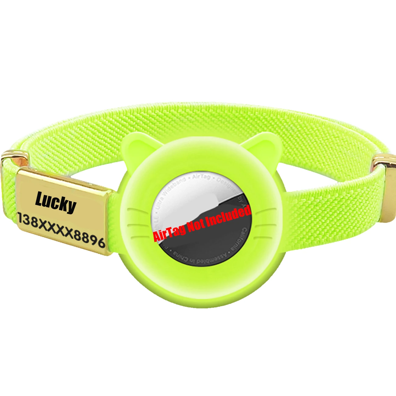 New Breakaway AirTag Tracker Cat Collar Free Custom Name Tag Kitten Collar with GPS Holder Case Anti-lost Adjustable Pet Collars - Image 15