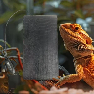 Reptile Panel Heater Pad Terrarium Heater Heat Pad Thermostatic Pet Heating Pad for Reptile Tank Lizard Frogs Snake