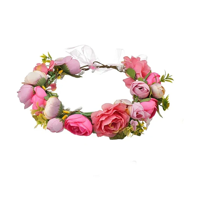 Adjustable Elegant Flower Dog Collar for Medium Large Dogs Cats Wedding Photo Props Pet Costume Accessories - Image 7