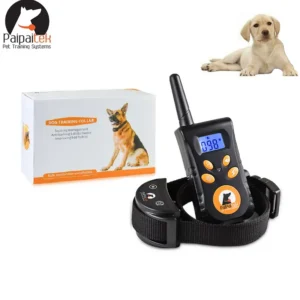 Paipaitek 500yd Dog Training Collar Anti Bark Shocker for S/M Dogs Electric Dog Collar With Remote Rechargeable Waterproof