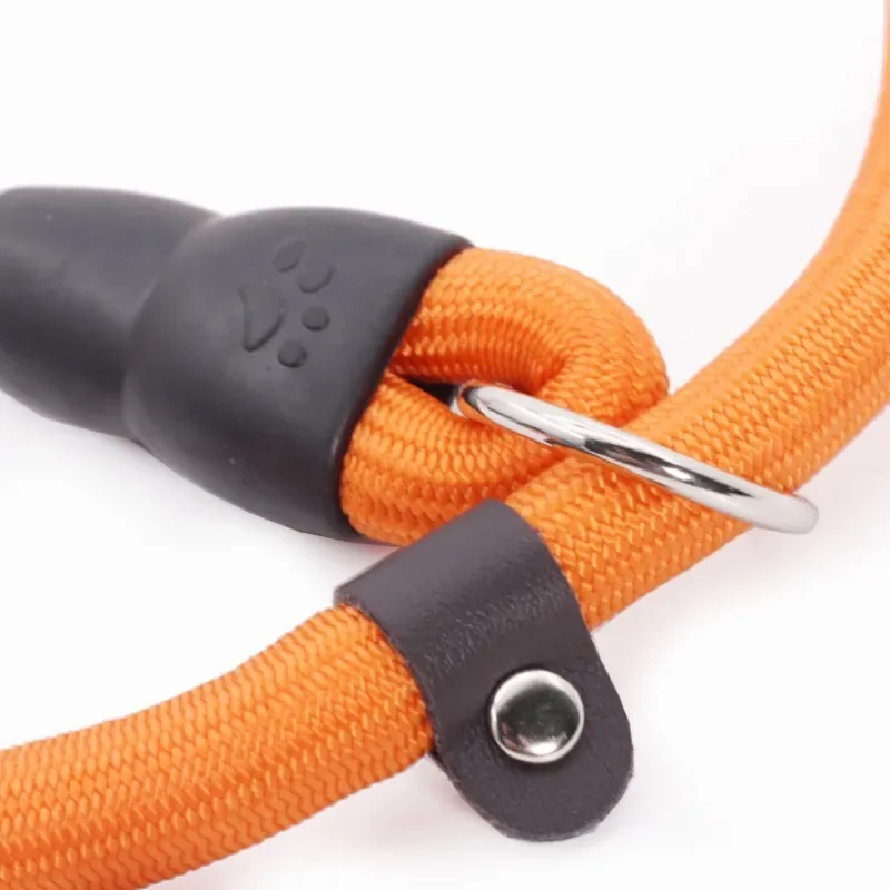 Dog Collar P Chain for Dog Walking Adjustable Dogs Collar P Rope Pet Collars Nylon Dogs Harness Puppy Training Rope Pet Supplies - Image 4