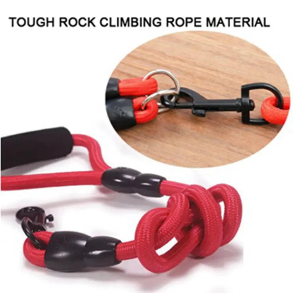 Pet Leash Nylon Double Dual Two Heads Dogs Rope 2 Way Coupler Walk Dogs Collars Harness Leads Dog Leashes - Image 5