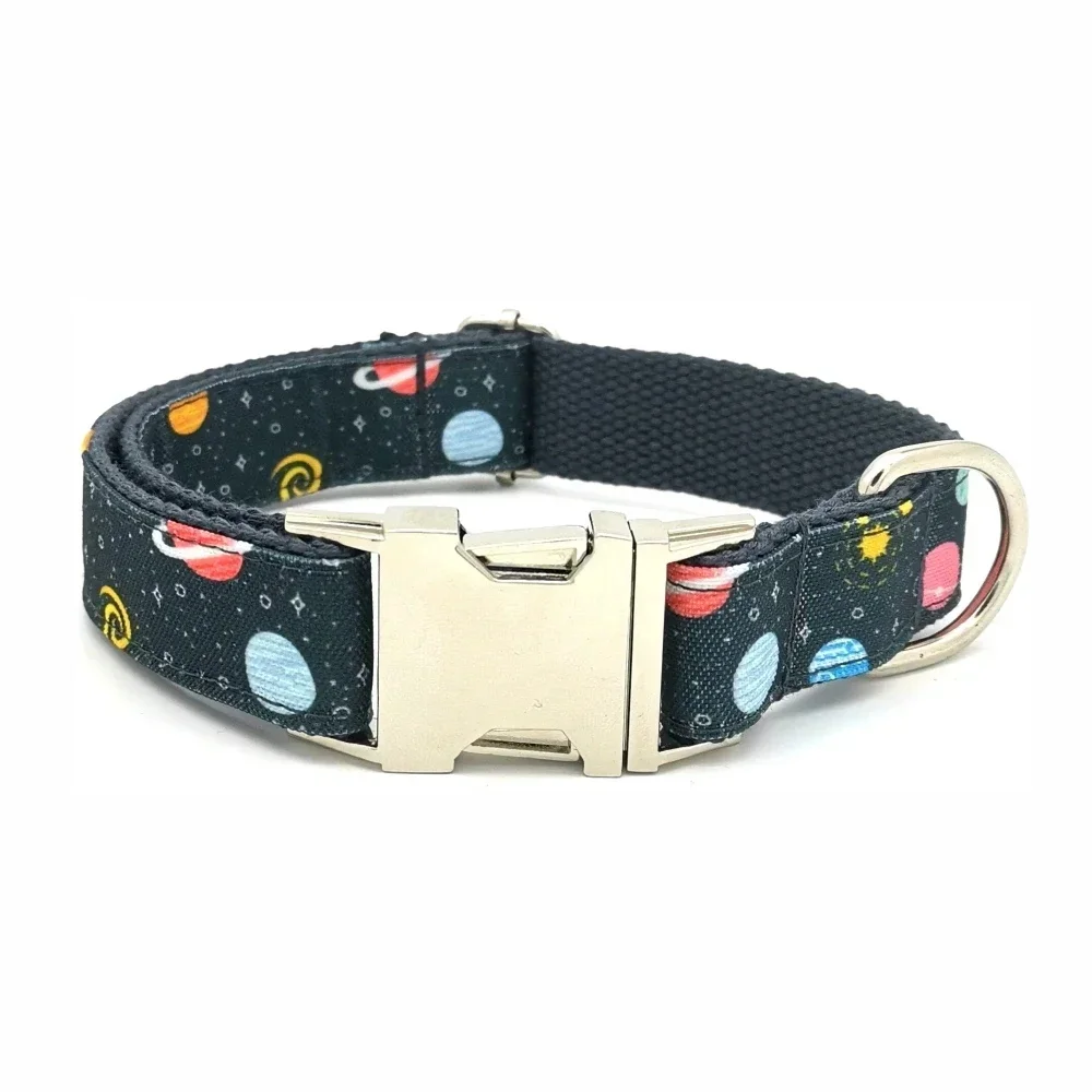 Free Engraving Personalized Dog Collars,Matching Leashes,Customized ID Name Contacts Muilti Design Adjustable Pet Collars - Image 10