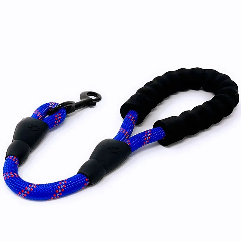 Dog Leash Short Leashes for Large Dog Walking Reflective Dogs Leash Comfortable Handle Pet Chain Rope Dogs Leashes Pet Supplies - Image 7