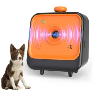 Auto Bark Deterrent Devices with 3 Modes,Anti Barking Devices, Rechargeable Dog Barking Silencer Sonic Barking Deterrent Indoor