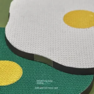 Flower Shape Cat Scratching Board Wall Mounted Furniture Protector Cat Nail File Scratcher Space Saving Wear-resistant