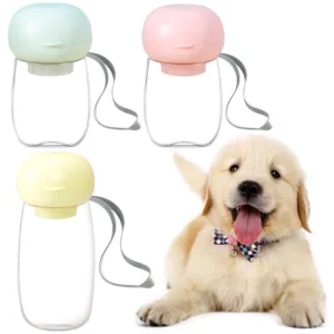 Pets Feeder Bowl Water Dispenser 2 in 1 Portable Food collapsible design portable Cat Outdoor Travel Mushroom Cups Pet Supplies