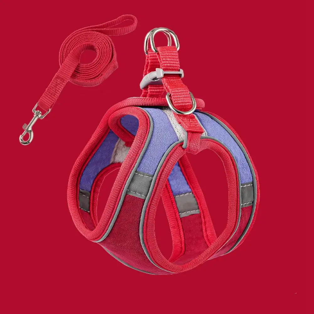 Anti-leak For Cat Puppy,Rabbit Soft Vest Harness Dog Leash Adjustable Cat Collar Cat Accessories Cat Harness Pets Vest - Image 10