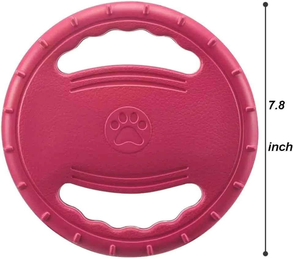 EVA Flying Disc Dog Training Toy Puppy Outdoor Interactive Game Playing Supplies Pet Chewing Flying Saucer Floating Water Toy - Image 2