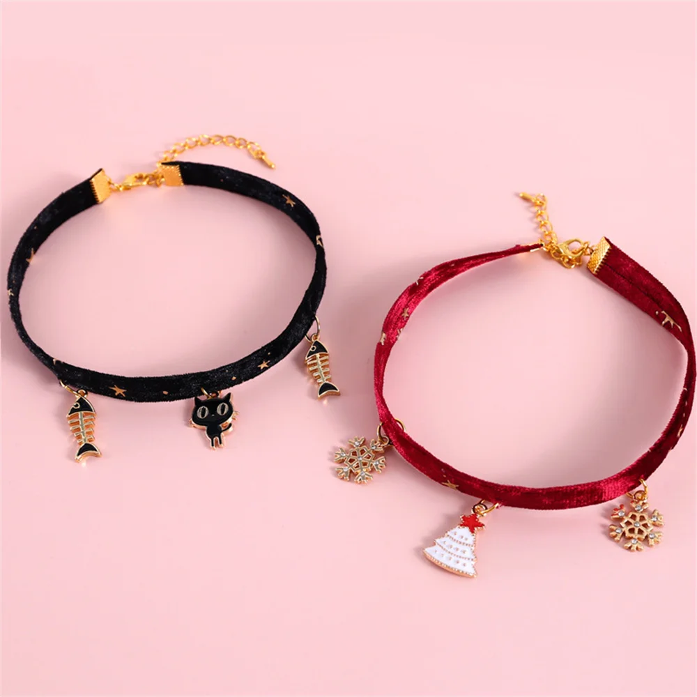 Multicolor Cat Collar Pet Collar Kitten Dog Tie Adjustable Neck Strap Cute Moon Star Puppy Cat Necklace Pets Accessories - Image 3