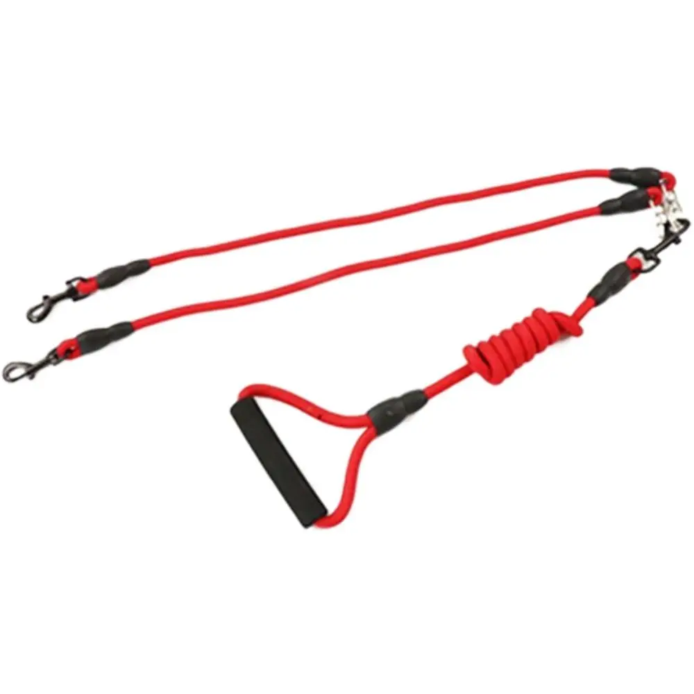 Pet Leash Nylon Double Dual Two Heads Dogs Rope 2 Way Coupler Walk Dogs Collars Harness Leads Dog Leashes - Image 12
