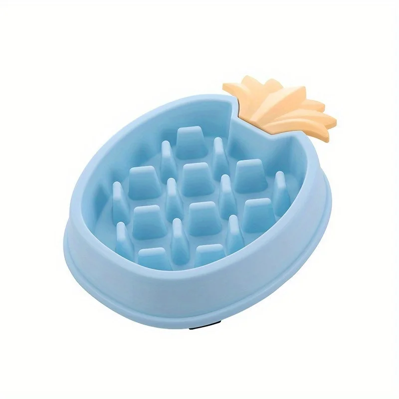 1pc Pineapple Shaped Slow Feeder Pet Bowl Anti-choking Dog Food and Water Bowl Pet Slow Feeding Basin Pet Puzzle Food Feeder - Image 7