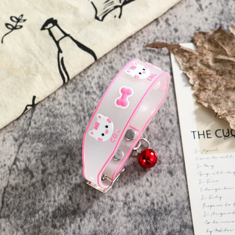 Fluorescent Silicone Collar For Cats And Dogs Luminous Collar Pet Supplies Neck Ring Necklace Kitten Puppy Accessories - Image 15