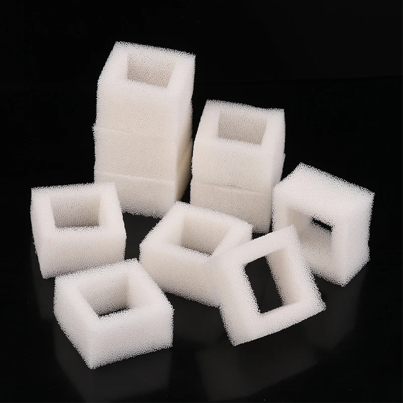 3/10Pcs Cat Water Fountain Water Pump Foam Filter Compatible With Square Dispenser Pre-Filtered For Fresh & Clean Drinking Water - Image 5