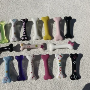 Charm Dog Hair Band Pet Dog Bone Design Fashion Hair Decoration Barrettes Hairpin Headwear Hair Clips Cat Supplies