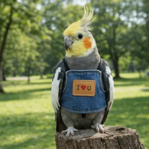 Adjustable Bird Flight Suits Escape-Proof Sun Protection Parrot Chest Harness Anti-bite Straps Lightweight Bird Walking Rope
