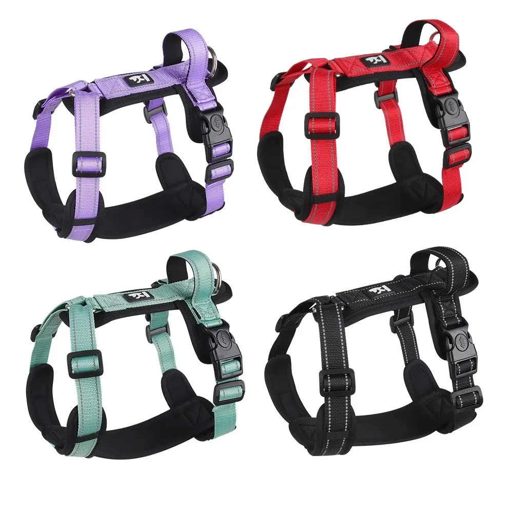 Harnesses and Wears Necklaces Harness With Dog Leash Classic Medium Small Dogs Pet Accessories Chest Puppy Collar Big Accessory - Image 6