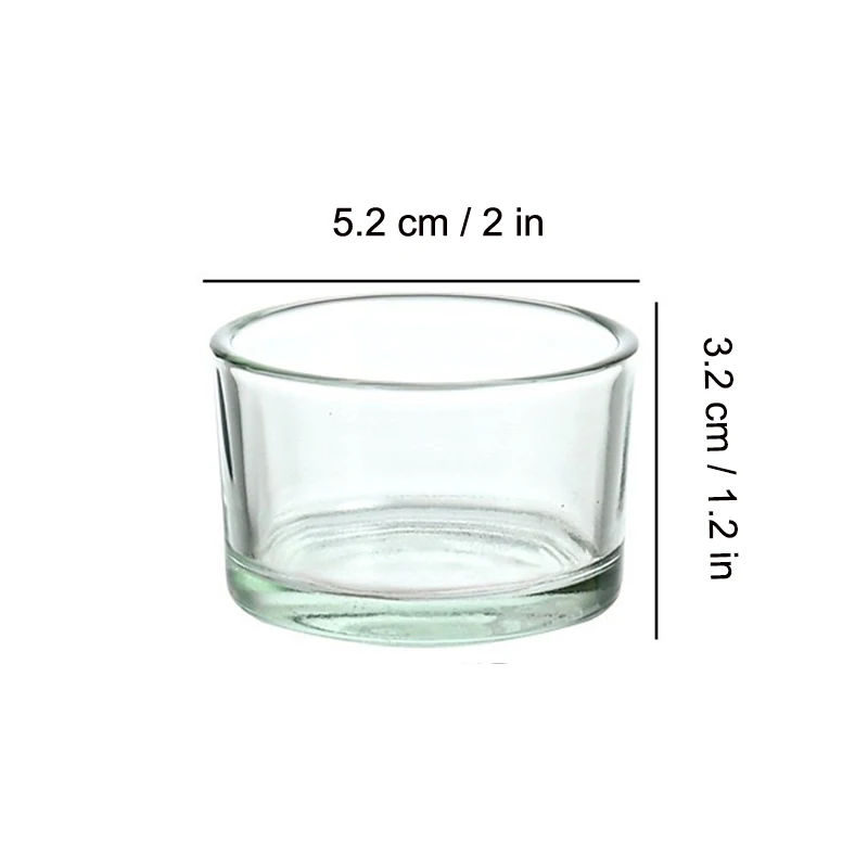 Hamster Food Bowl Transparent Glass Dish Hamster Feeding Dish and Water Bowl Small Pets Feeder Pet Supplies - Image 6