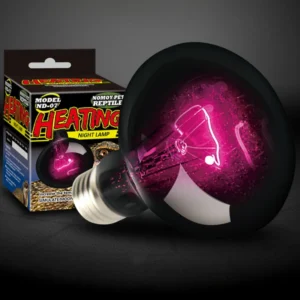 Reptile UVA Infrared Moonlight Heat Lamp Terrarium Heat Bulb Basking Spot Bulb 25W-100W Chameleon Turtle Lizard Snake Light