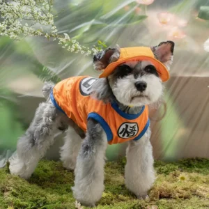 New Goku Pet Vest Cat Dog Summer Schnauzer Puppy Teddy Small Dog Bichon Cat Clothes Spring, Autumn, Summer