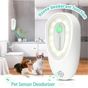 Smart Pet Odor Purifier For Cats and Dogs Litter Box Deodorizer Dog Toilet Rechargeable Air Cleaner Pets Deodorization