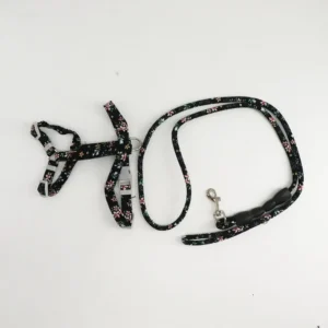 long Rope 2 sizes Soft Outdoor Walking Adjustable Strap Pets Leash Belt H-shped Cat Vest Dog Harness and Leash Cat Harness  Set
