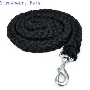 130cm L/XL Super Strong Coarse Nylon Dog Leash Army Green Canvas Double Row Adjustable Dog Collar For Medium Large Dogs