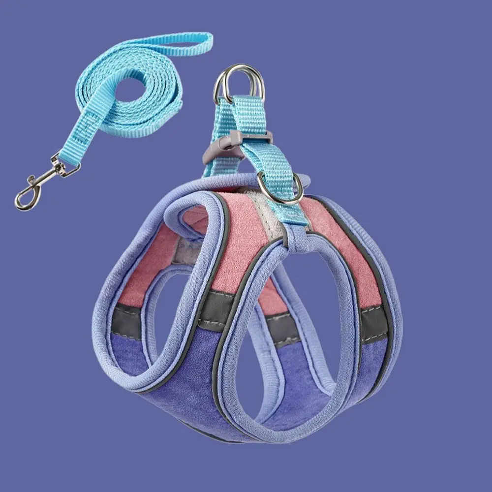 Anti-leak For Cat Puppy,Rabbit Soft Vest Harness Dog Leash Adjustable Cat Collar Cat Accessories Cat Harness Pets Vest - Image 7