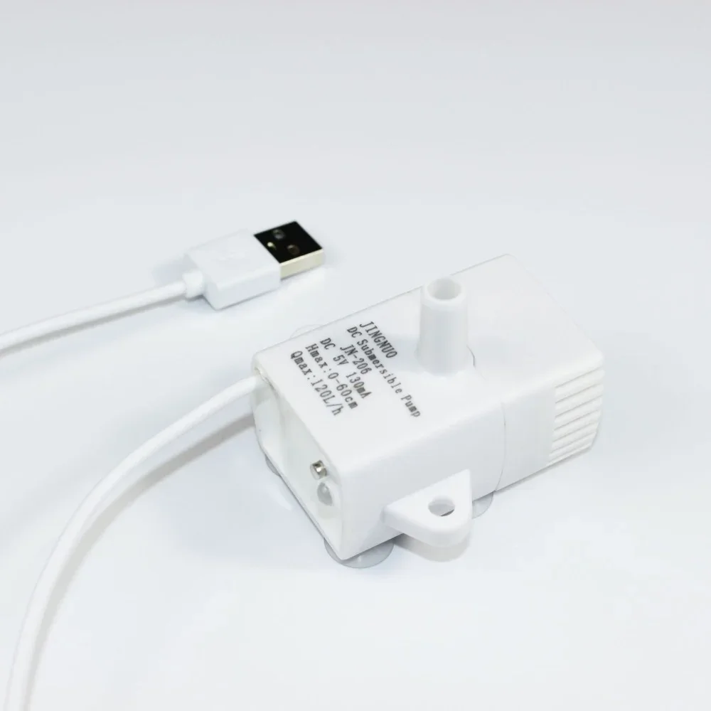 Water Pump LED Light 5V USB Pet Cat Water Fountain Motor Accessories Replacement for Cat Drinking Bowl Dog Water Dispenser - Image 2