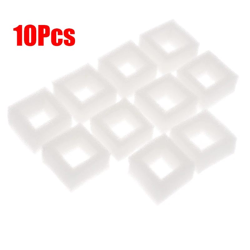 3/10Pcs Cat Water Fountain Water Pump Foam Filter Compatible With Square Dispenser Pre-Filtered For Fresh & Clean Drinking Water - Image 8