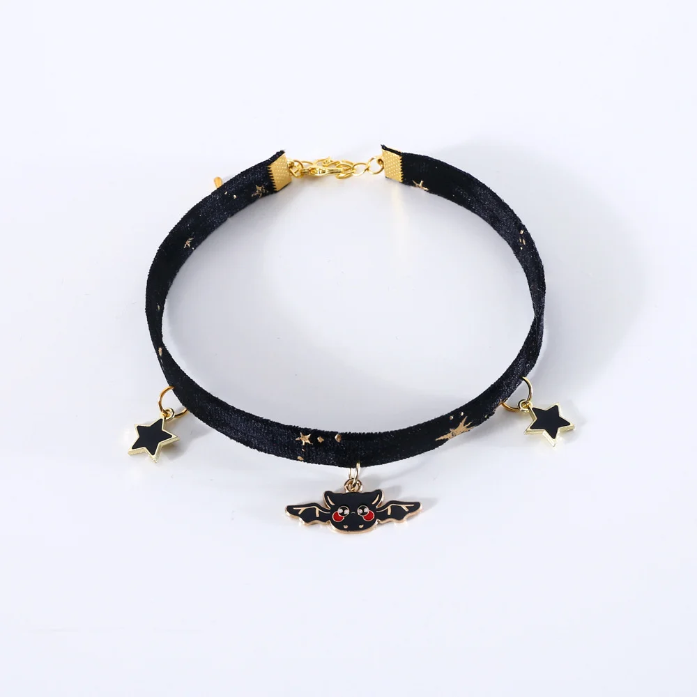 Multicolor Cat Collar Pet Collar Kitten Dog Tie Adjustable Neck Strap Cute Moon Star Puppy Cat Necklace Pets Accessories - Image 8