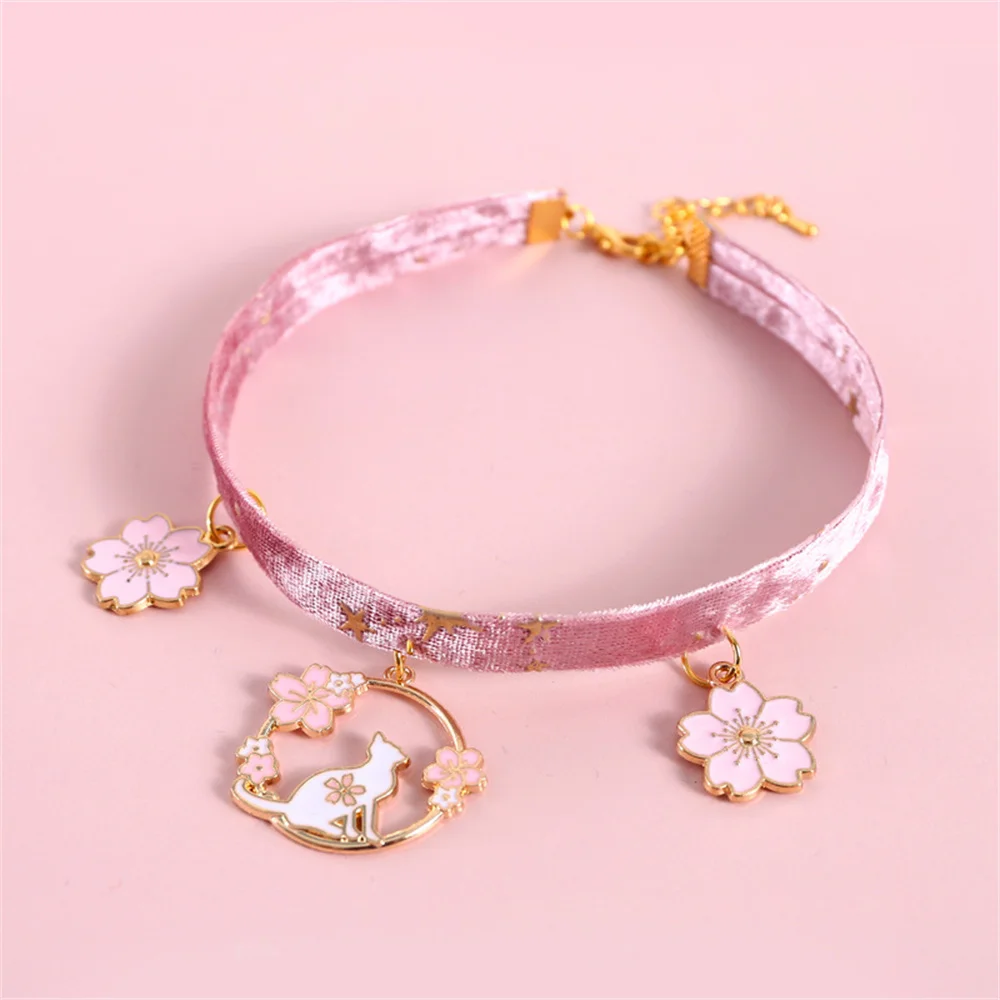 Multicolor Cat Collar Pet Collar Kitten Dog Tie Adjustable Neck Strap Cute Moon Star Puppy Cat Necklace Pets Accessories - Image 7