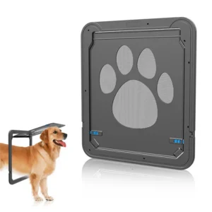 Cat and dog pet door cat door dog hole indoor and outdoor easy installation free access screen window security door dog fence