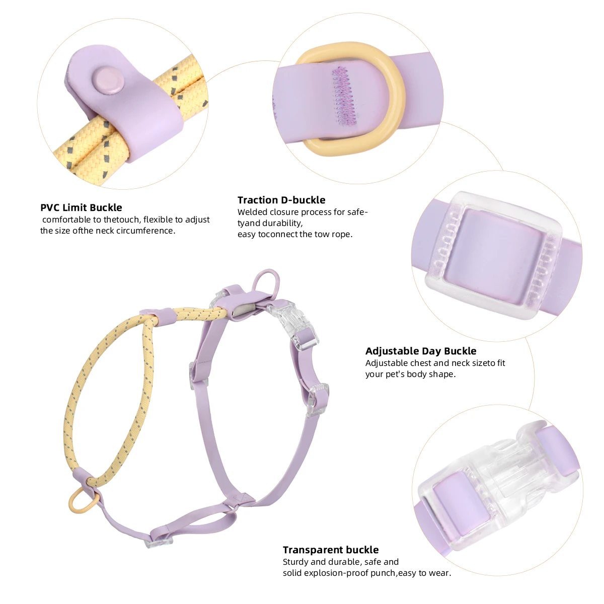 Small And Medium Dogs Harness For Summer Pet dog Walking Running Outdoor Fashion Harness No Pull Safety Reflective Nylon Leashes - Image 6