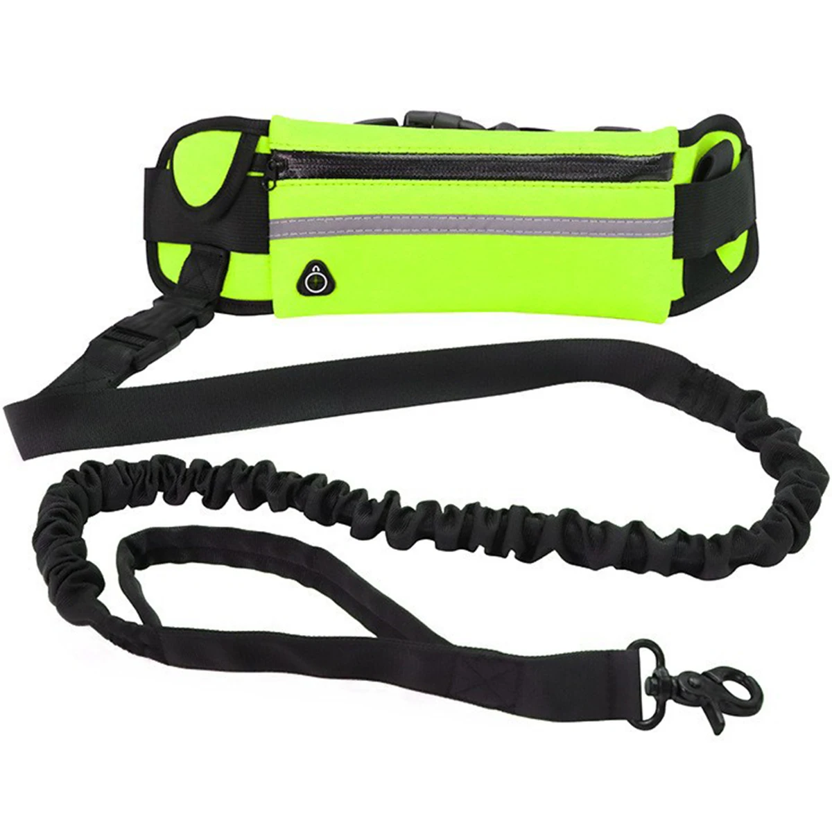 Hands Free Dog Leash for Running Walking Reflective Leash with Waist Bag Retractable Elastic Belt Dog Traction Rope Pet Products - Image 8