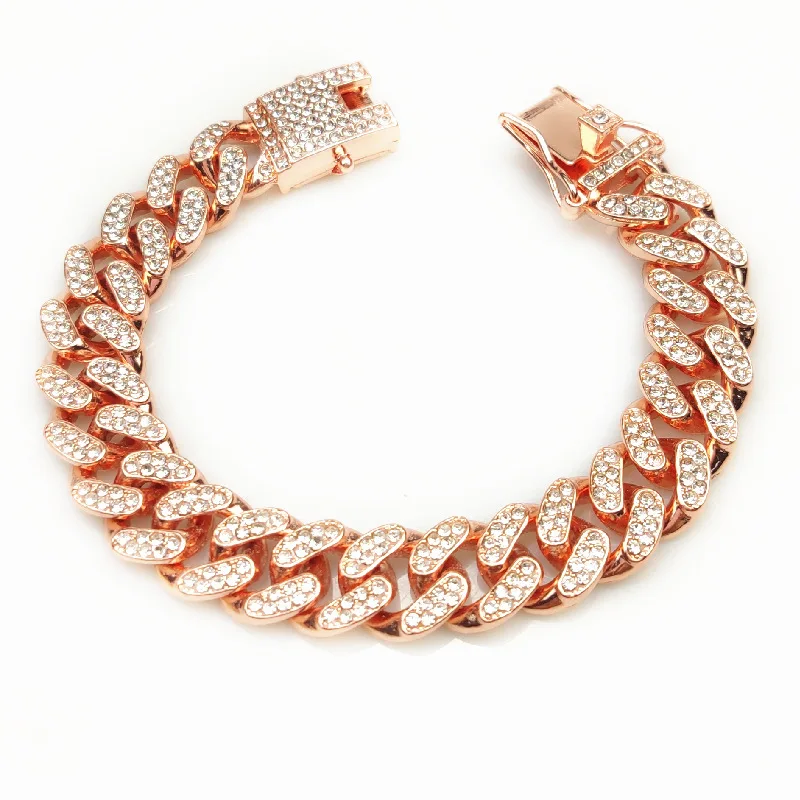 Luxury Cuban Link Cat Necklace Jewelry Rhinestone Collar Cat Gold Chain Kitten Wedding Prom Costume Accessories for Cats Puppy - Image 8