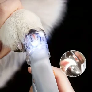 1PCS LED Pet Nail Clipper with Light, Cat and Dog Cleaning Scissors Provide Simple and Safe Beauty Care for Dogs and Cat Claws