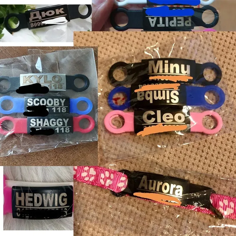 Custom Free Engraving Name plate Tags Pet ID Tags Stainless Steel Personalized For Small Medium Large Dogs Cats Collar Accessory - Image 6