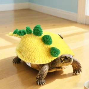 Turtle Sweater Costume Dinosaur Design Adjustable Strap for Pet Halloween Photos Party Small Animal Clothing Cosplay