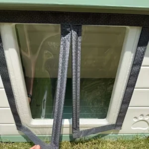 Outdoor Dog House Cat House Door Curtain Thick Windproof Pet Door Cover  Door Panel For Small Dogs/Cats Easy Installation30x40cm