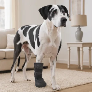 Waterproof Dog Paws Protective Cover Breathable Adjustable Wound Recovery Boot Anti-licking Dog Shoes Outdoor Activities