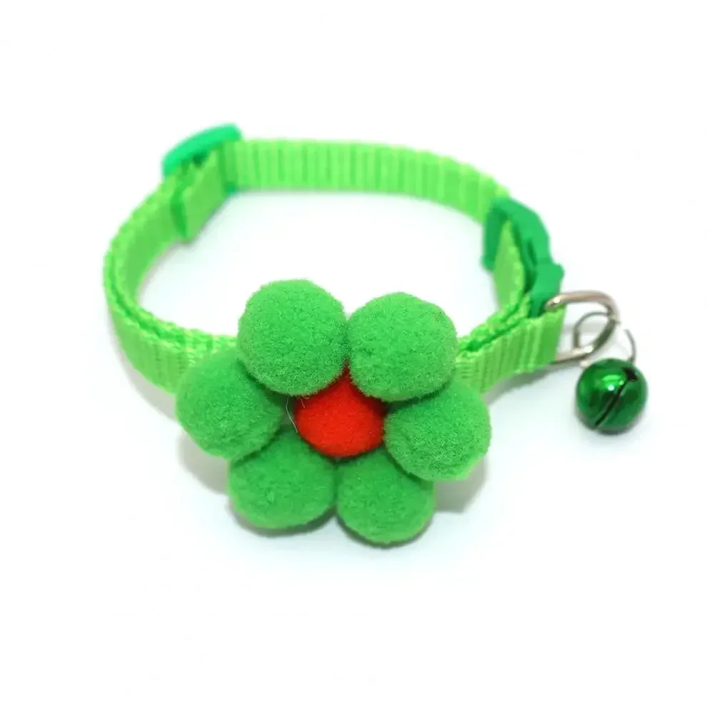 Cute Cat Collar Small Puppy Cat Collars Bow Gatos Kitten Cat Collar Bowknot Necklace with Bell for Dogs Chihuahua Pet Supplies - Image 8