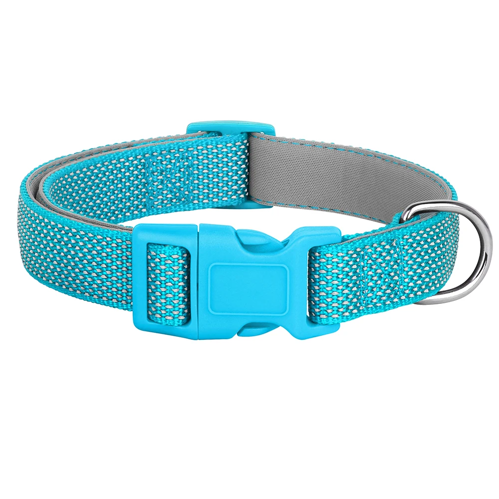 Reflective Pet Dog Collar Durable Nylon Dog Collars Necklace Adjustable Puppy Collars for Small Large Dog Pug Safety In Night - Image 11